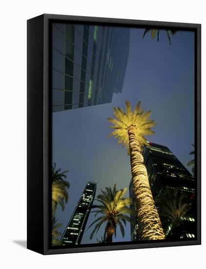 Downtown Los Angeles, Civic Center Area, California, USA-Stuart Westmoreland-Framed Stretched Canvas