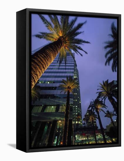 Downtown Los Angeles, Civic Center Area-Stuart Westmorland-Framed Stretched Canvas