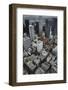 Downtown Los Angeles, Including Us Bank Tower 73 Floors, Aerial-David Wall-Framed Photographic Print