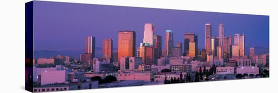 Downtown Los Angeles Skyline II-null-Stretched Canvas