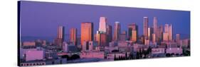 Downtown Los Angeles Skyline II-null-Stretched Canvas