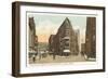 Downtown Lowell, Mass.-null-Framed Art Print