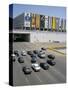 Downtown, Main Thoroughfare and Shopping Mall, Brasilia, Brazil, South America-Geoff Renner-Stretched Canvas