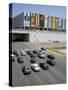Downtown, Main Thoroughfare and Shopping Mall, Brasilia, Brazil, South America-Geoff Renner-Stretched Canvas