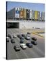 Downtown, Main Thoroughfare and Shopping Mall, Brasilia, Brazil, South America-Geoff Renner-Stretched Canvas