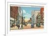 Downtown Manchester, New Hampshire-null-Framed Premium Giclee Print