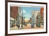 Downtown Manchester, New Hampshire-null-Framed Premium Giclee Print