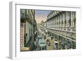 Downtown Mexico City Street-null-Framed Art Print