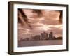 Downtown Miami Skyline at Dusk Miami, Florida, United States of America, North America-Angelo Cavalli-Framed Photographic Print