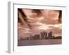 Downtown Miami Skyline at Dusk Miami, Florida, United States of America, North America-Angelo Cavalli-Framed Photographic Print