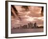 Downtown Miami Skyline at Dusk Miami, Florida, United States of America, North America-Angelo Cavalli-Framed Photographic Print