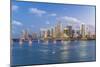 Downtown Miami Skyline, Miami, Florida, United States of America, North America-Gavin Hellier-Mounted Photographic Print