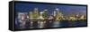 Downtown Miami Skyline, Miami, Florida, USA, North America-Gavin Hellier-Framed Stretched Canvas