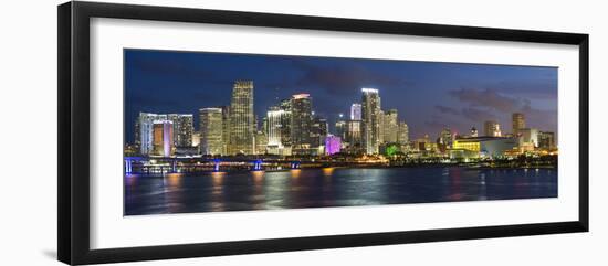 Downtown Miami Skyline, Miami, Florida, USA, North America-Gavin Hellier-Framed Premium Photographic Print