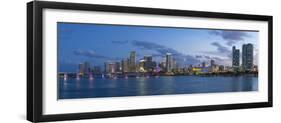 Downtown Miami Skyline, Miami, Florida, USA, North America-Gavin Hellier-Framed Photographic Print