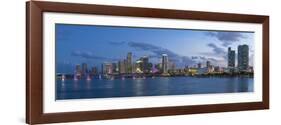 Downtown Miami Skyline, Miami, Florida, USA, North America-Gavin Hellier-Framed Photographic Print