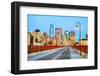 Downtown Minneapolis, Minnesota at Night Time-photo.ua-Framed Photographic Print