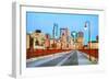 Downtown Minneapolis, Minnesota at Night Time-photo.ua-Framed Photographic Print