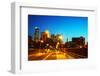 Downtown Minneapolis, Minnesota at Night Time-photo.ua-Framed Photographic Print