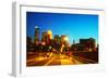 Downtown Minneapolis, Minnesota at Night Time-photo.ua-Framed Photographic Print