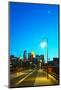 Downtown Minneapolis, Minnesota at Night Time-photo.ua-Mounted Photographic Print