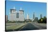 Downtown Mobile Alabama-Ruth O'Connor-Stretched Canvas