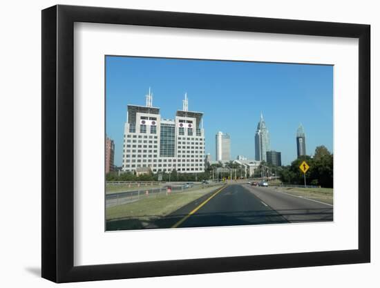 Downtown Mobile Alabama-Ruth O'Connor-Framed Photographic Print