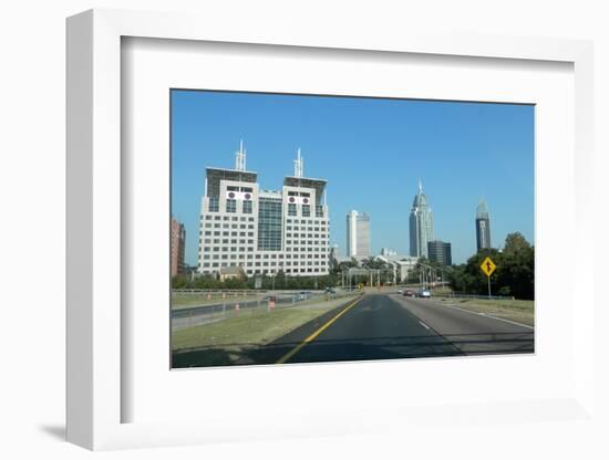 Downtown Mobile Alabama-Ruth O'Connor-Framed Photographic Print