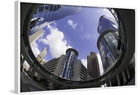 Downtown Modern Architecture, Houston, Texas, United States of America, North America-Gavin-Framed Photographic Print