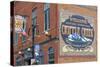 Downtown Mural, Cripple Creek, Colorado, United States of America, North America-Richard Cummins-Stretched Canvas