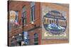 Downtown Mural, Cripple Creek, Colorado, United States of America, North America-Richard Cummins-Stretched Canvas