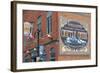 Downtown Mural, Cripple Creek, Colorado, United States of America, North America-Richard Cummins-Framed Photographic Print