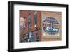 Downtown Mural, Cripple Creek, Colorado, United States of America, North America-Richard Cummins-Framed Photographic Print