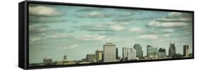 Downtown Nashville after Sunrise-Jai Johnson-Framed Stretched Canvas