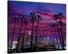 Downtown Night - Los Angeles-null-Stretched Canvas