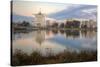 Downtown Oakland at Lake Merritt-Vincent James-Stretched Canvas