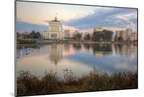 Downtown Oakland at Lake Merritt-Vincent James-Mounted Premium Photographic Print