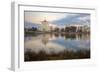 Downtown Oakland at Lake Merritt-Vincent James-Framed Photographic Print