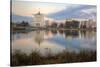 Downtown Oakland at Lake Merritt-Vincent James-Stretched Canvas