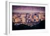 Downtown Oakland Cityscape-null-Framed Premium Photographic Print