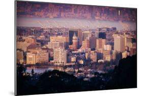 Downtown Oakland Cityscape-null-Mounted Premium Photographic Print