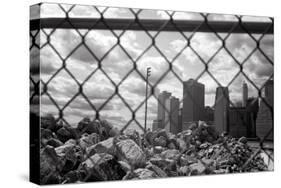 Downtown on the Rocks-Evan Morris Cohen-Stretched Canvas