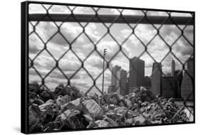 Downtown on the Rocks-Evan Morris Cohen-Framed Stretched Canvas