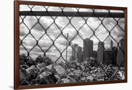 Downtown on the Rocks-Evan Morris Cohen-Framed Photographic Print