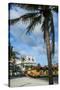 Downtown Oranjestad, Capital of Aruba, ABC Islands, Netherlands Antilles, Caribbean-Michael Runkel-Stretched Canvas
