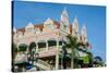 Downtown Oranjestad, Capital of Aruba, ABC Islands, Netherlands Antilles, Caribbean-Michael Runkel-Stretched Canvas
