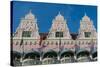 Downtown Oranjestad, Capital of Aruba, ABC Islands, Netherlands Antilles, Caribbean-Michael Runkel-Stretched Canvas