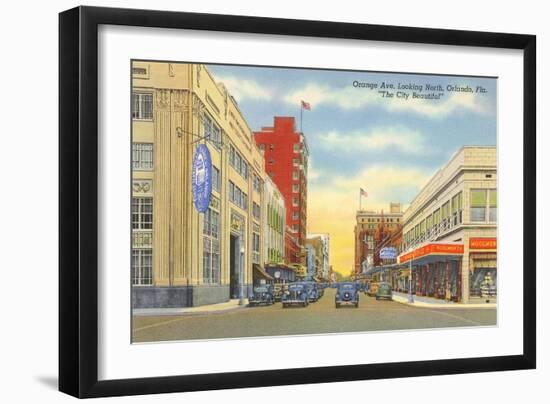 Downtown Orlando, Florida-null-Framed Art Print