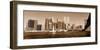 Downtown Panorama-Igor Maloratsky-Framed Art Print