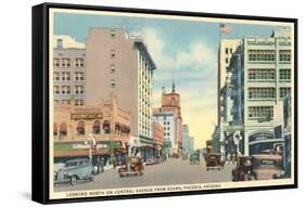 Downtown Phoenix, Arizona-null-Framed Stretched Canvas